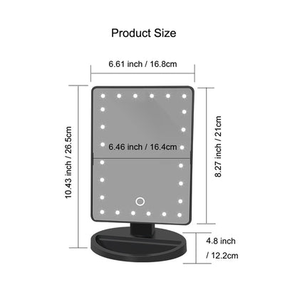 vanity mirror with led lights