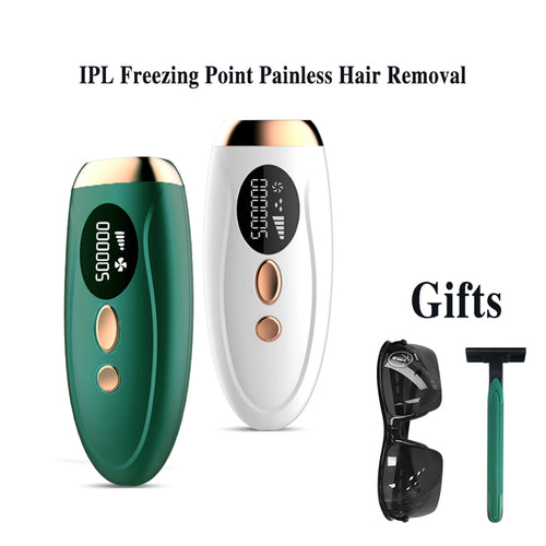 Painless IPL Hair Removal With Ice Cooling Function | Upgraded to 999999 Flashes